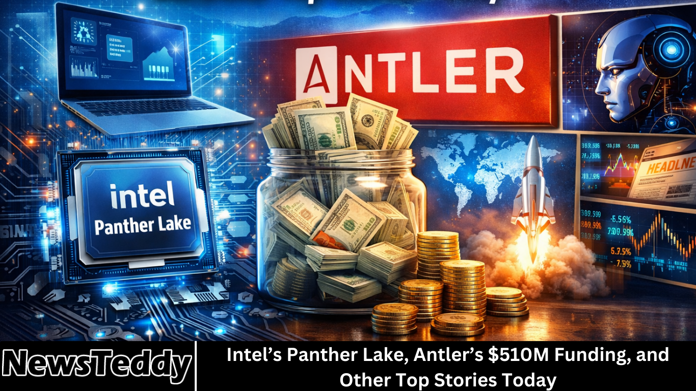 Intel’s Panther Lake, Antler’s $510M Funding, and Other Top Stories Today